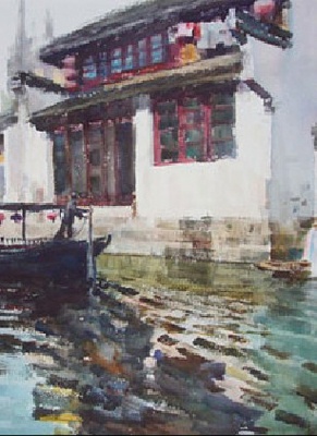 291x400 Shanghai Zhujiajiao International Watercolour Biennial Exhibition - International Watercolor