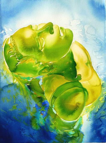 354x480 Six American Artists Represent The U.s. In The 9th International - International Watercolor