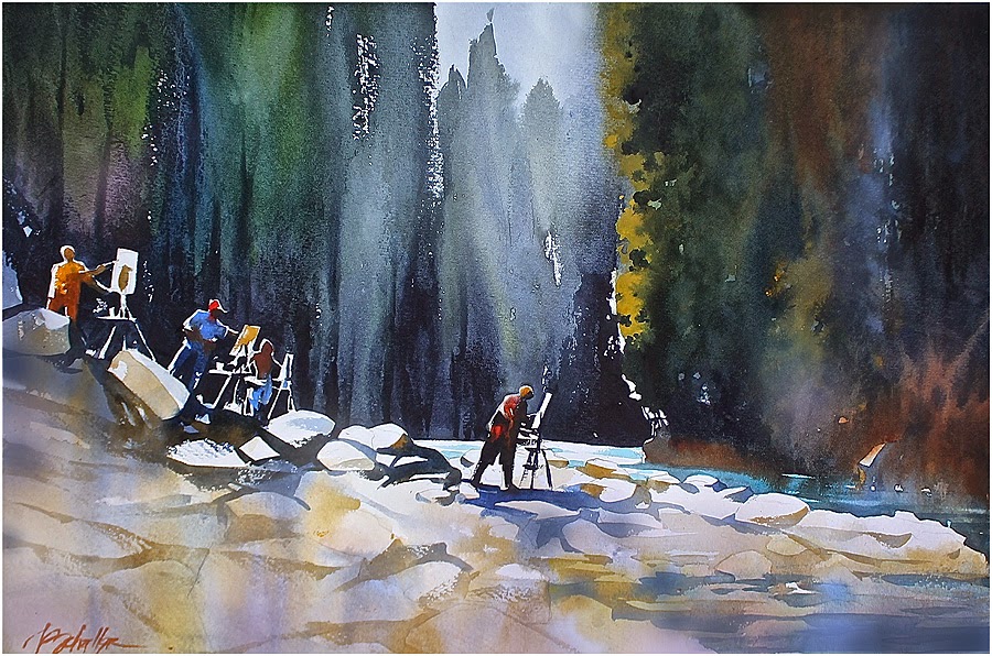 900x596 Thomas W Schaller 2015 Missouri Watercolor Society International - International Watercolor