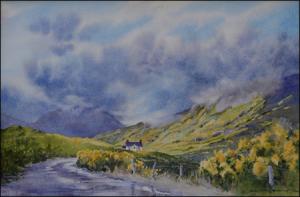 300x197 Original Watercolor Paintings Of Ireland By Geraldine Mckeown - Ireland Watercolor