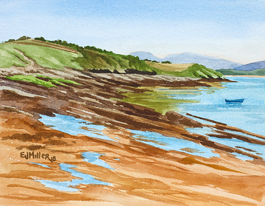 530x413 Plein Air Painting In Ireland Emily Miller News From The Studio - Ireland Watercolor