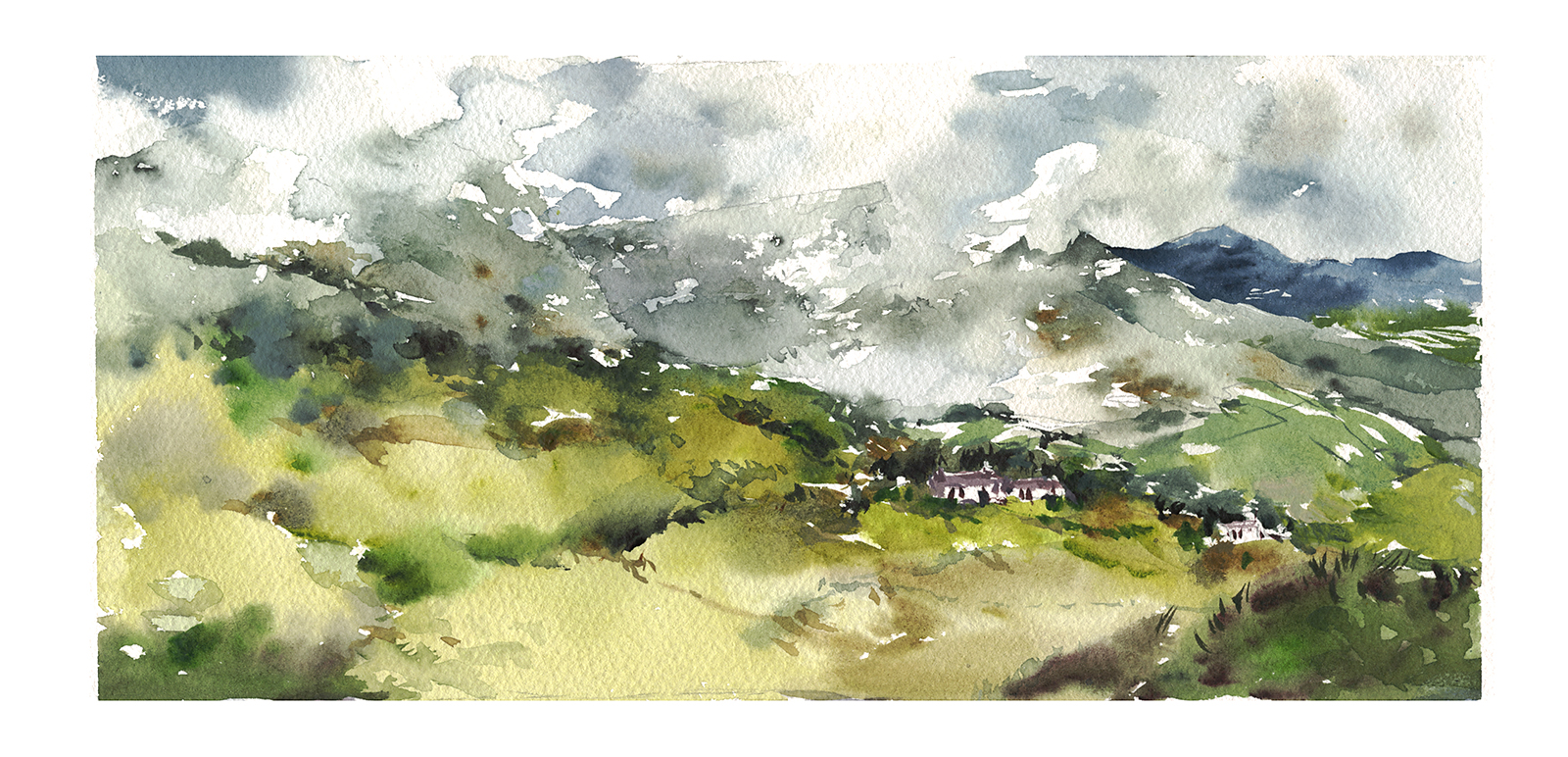 1600x772 Travel Sketching In Ireland Part One Five Strategies For - Ireland Watercolor