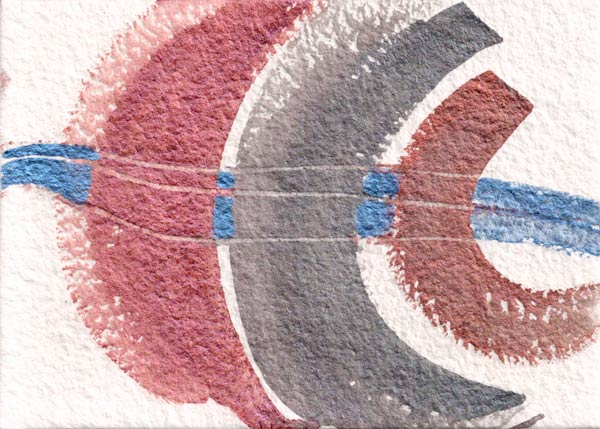 600x429 More Iridescent Watercolor Paintings Pam Van Londen - Iridescent Watercolor