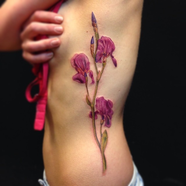 640x640 Thnxs Iris! - Iris Watercolor Tattoo
