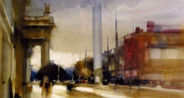 620x330 Watercolours In Dun Laoghaire Show - Irish Watercolor