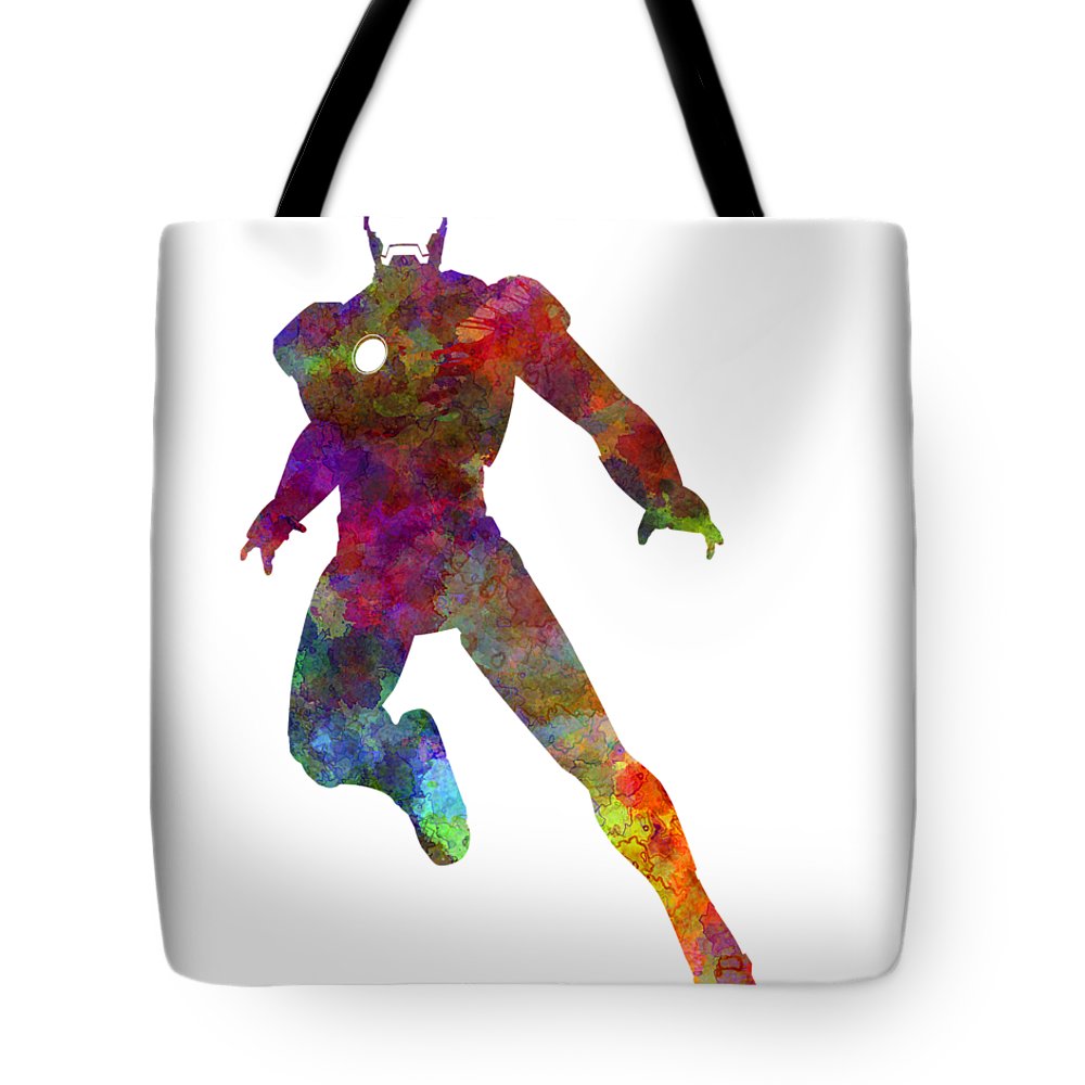 1000x1000 Iron Man 02 In Watercolor Tote Bag For Sale By Pablo Romero - Iron Man Watercolor