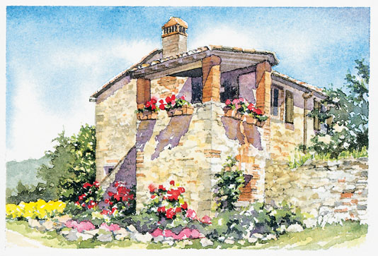 534x363 - Italy Watercolor