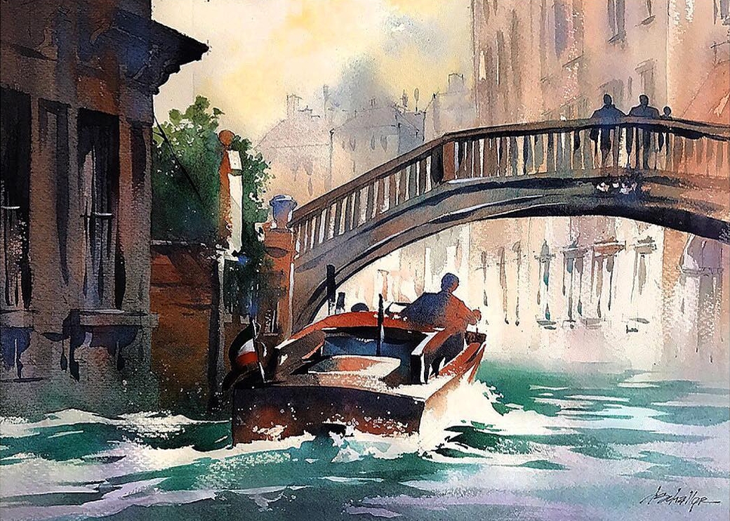 1040x742 Design Stack A Blog About Art, Design And Architecture - Italy Watercolor