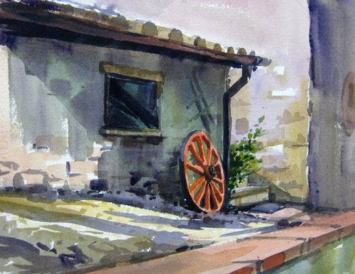 500x386 Italy - Italy Watercolor Paintings