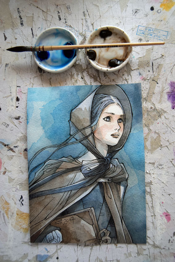 567x850 Jane Eyre - Jane Eyre Watercolor Paintings