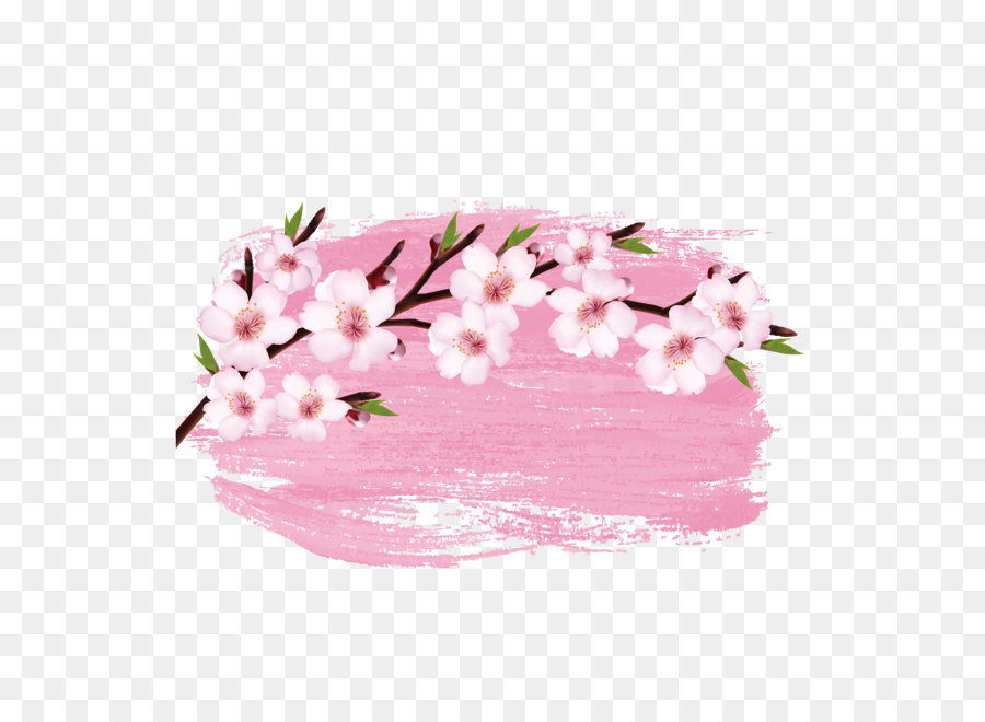 900x660 Cherry Blossom Branch - Japanese Cherry Blossom Watercolor