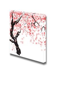 236x300 Canvas Prints - Japanese Cherry Blossom Watercolor