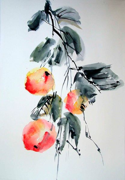 416x597 Japanese - Japanese Watercolor