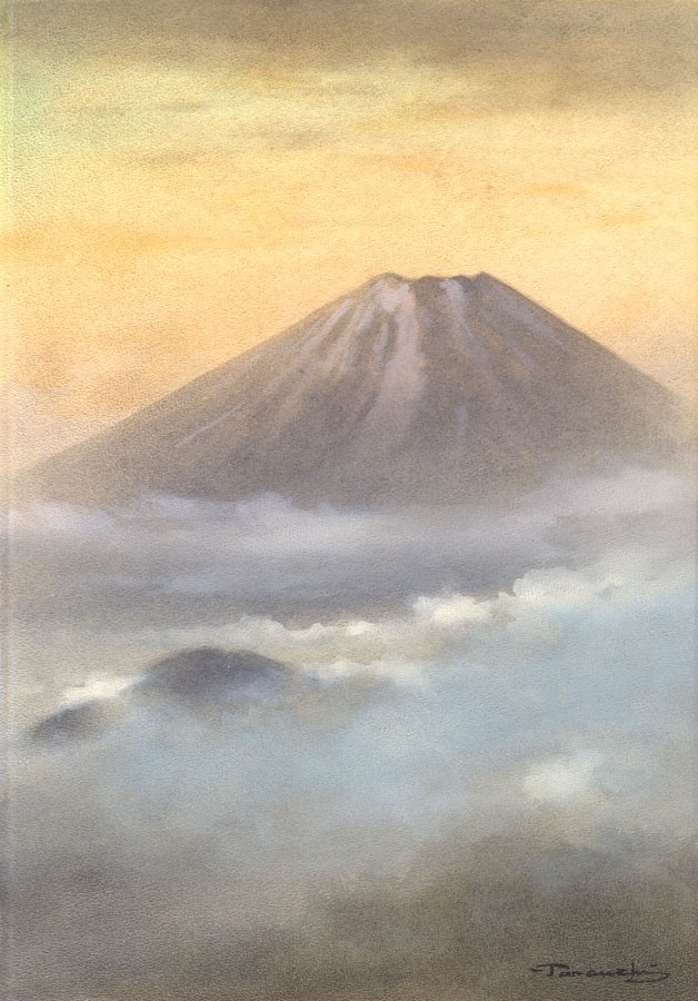 628x900 Fukutaro Terauchi - Japanese Watercolor Landscape