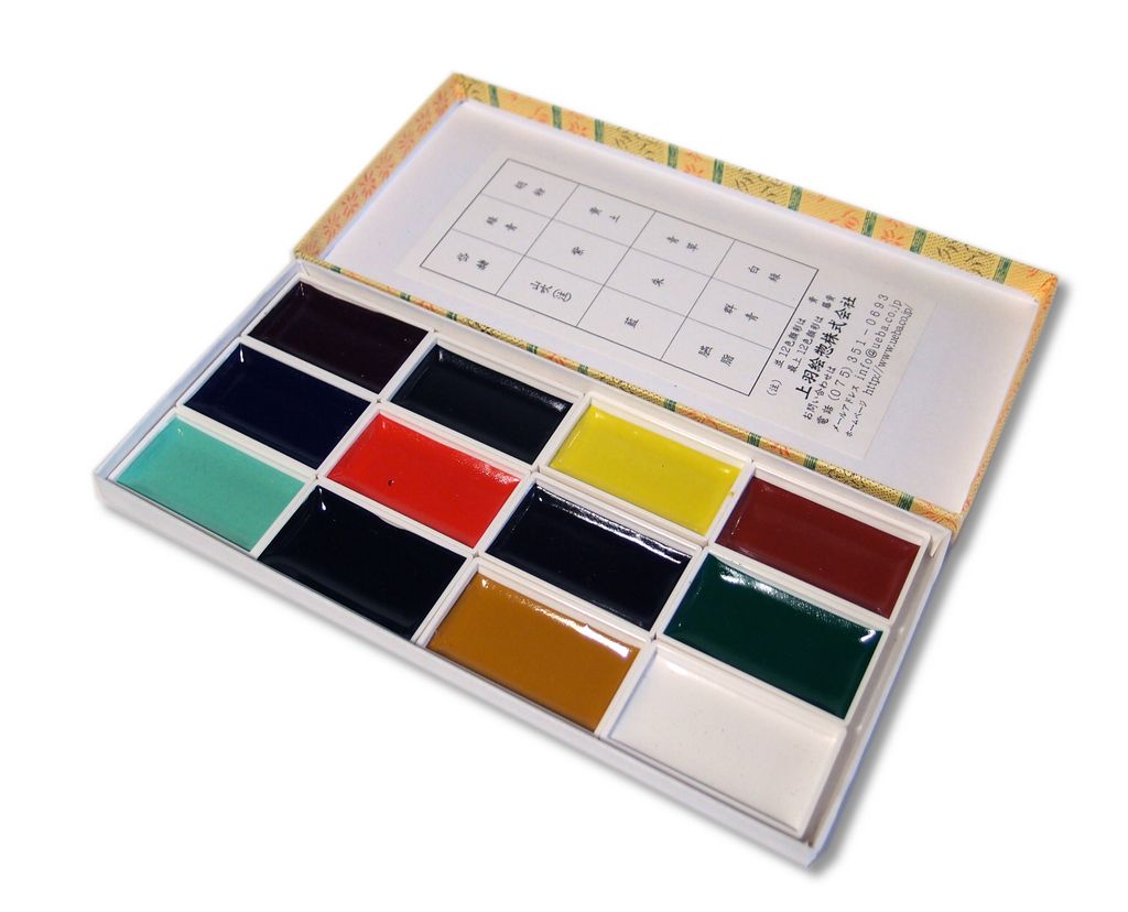 1024x828 Ueba Paints Handmade Watercolor Set Japanese Ideas And How To - Japanese Watercolor Set