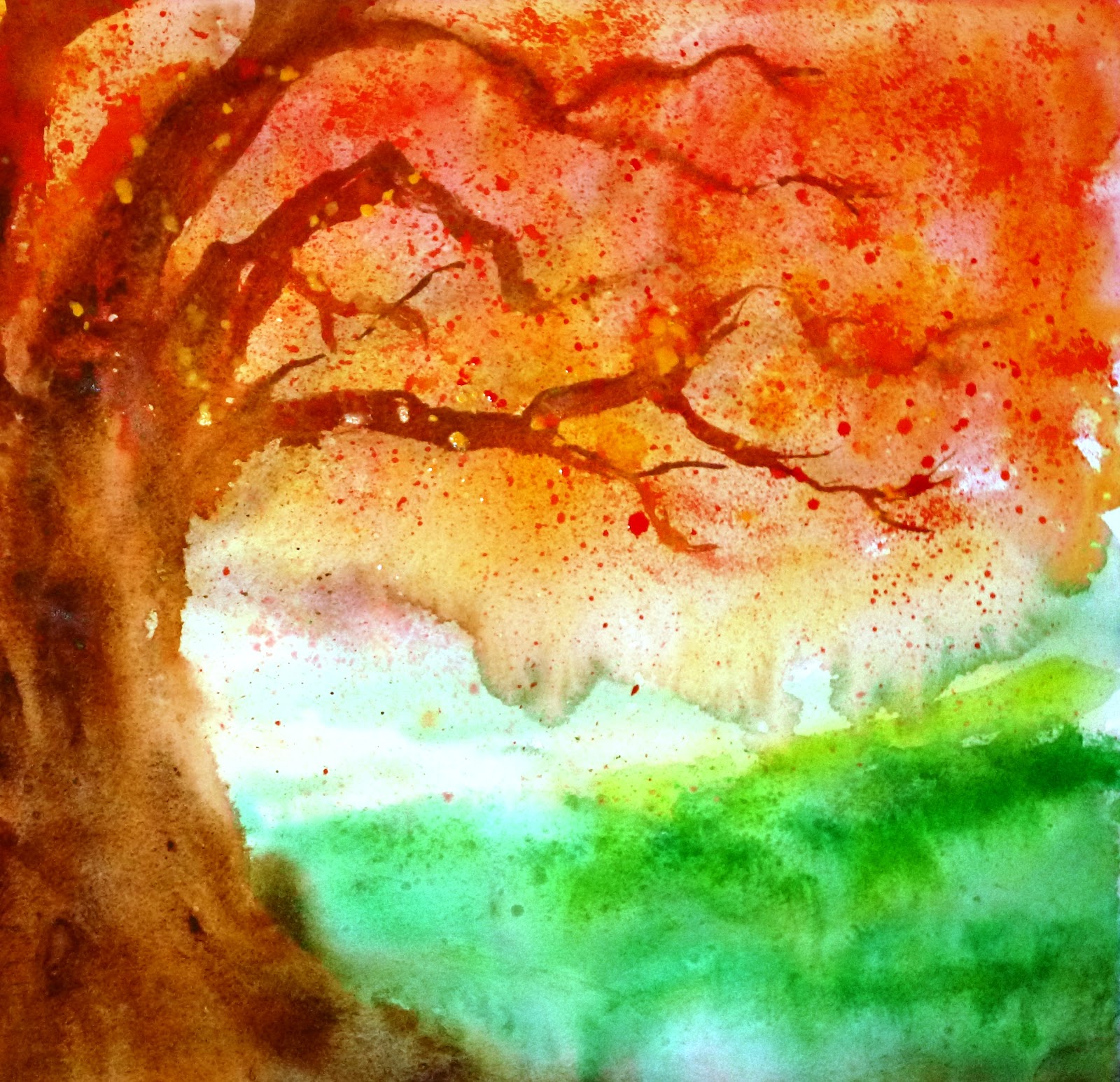 1600x1546 Japanese Maple Tree - Japanese Watercolor Tree