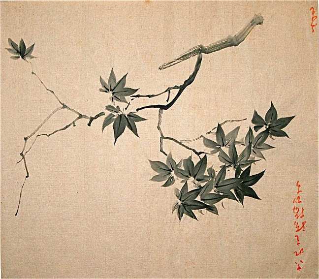 648x567 Japanese Water Painting Elegant Busacca Gallery Japanese - Japanese Watercolor Tree