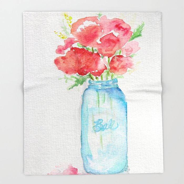 700x700 Ball Jar - Jar Watercolor