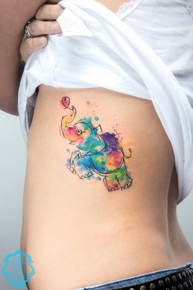 620x930 Watercolor Tattoo Jellyfish - Jellyfish Watercolor Tattoo