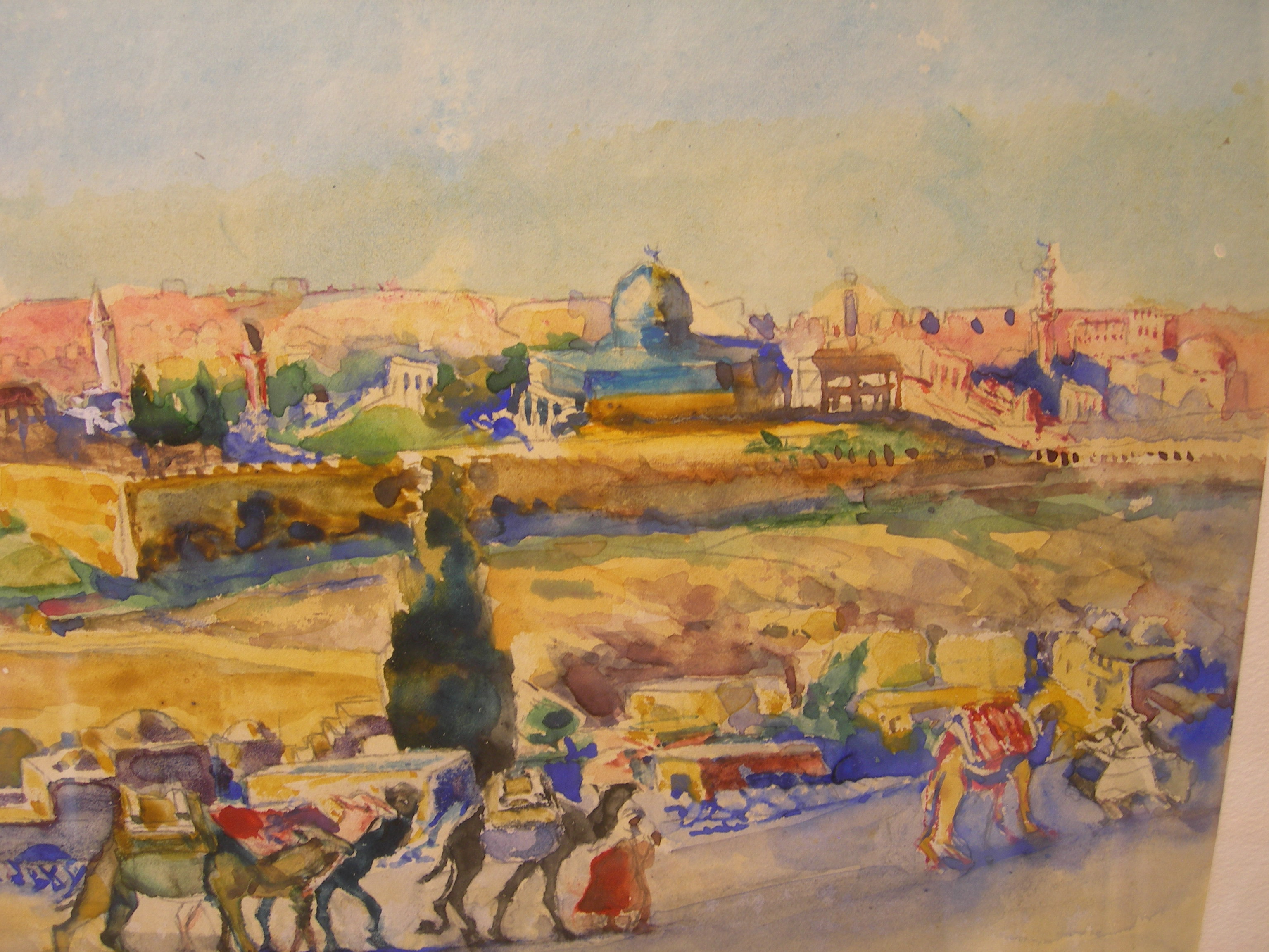 3072x2304 Ivantiques Antiques Amp Collectibles - Jerusalem Watercolor