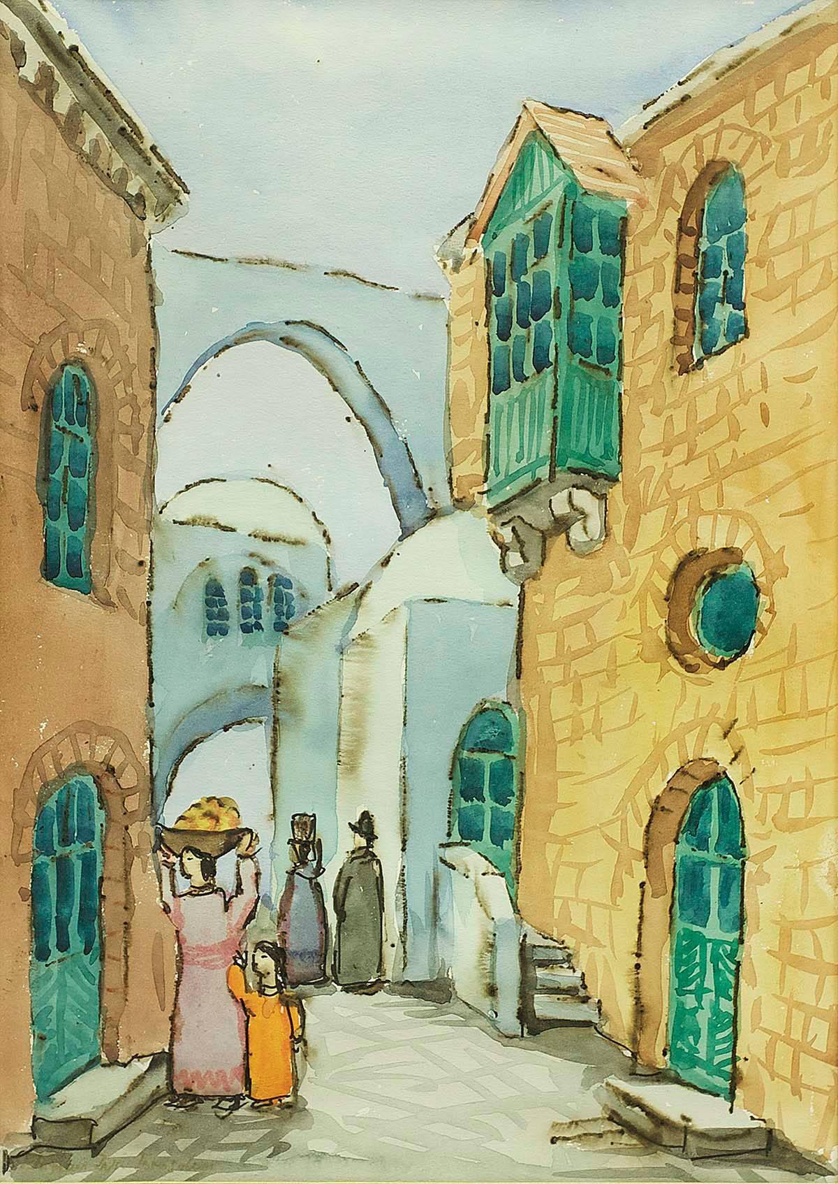 1200x1694 Zvi Ehrman - Jerusalem Watercolor