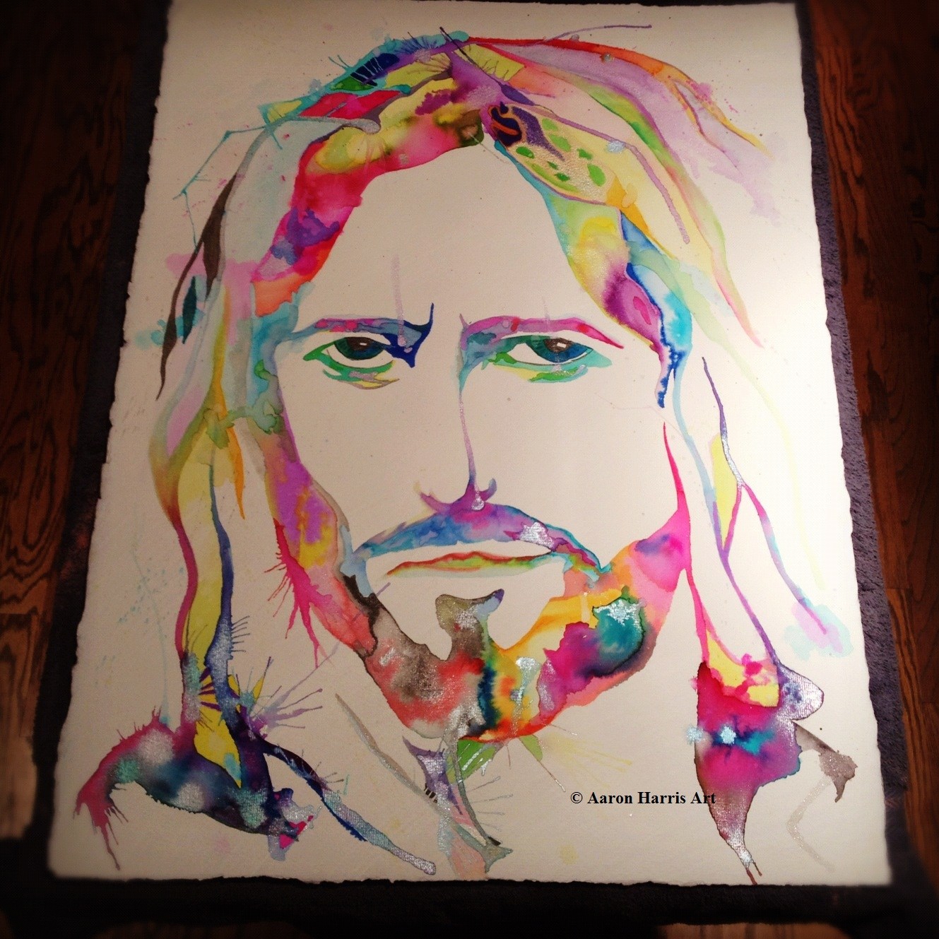 Jesus Watercolor at PaintingValley.com | Explore collection of Jesus