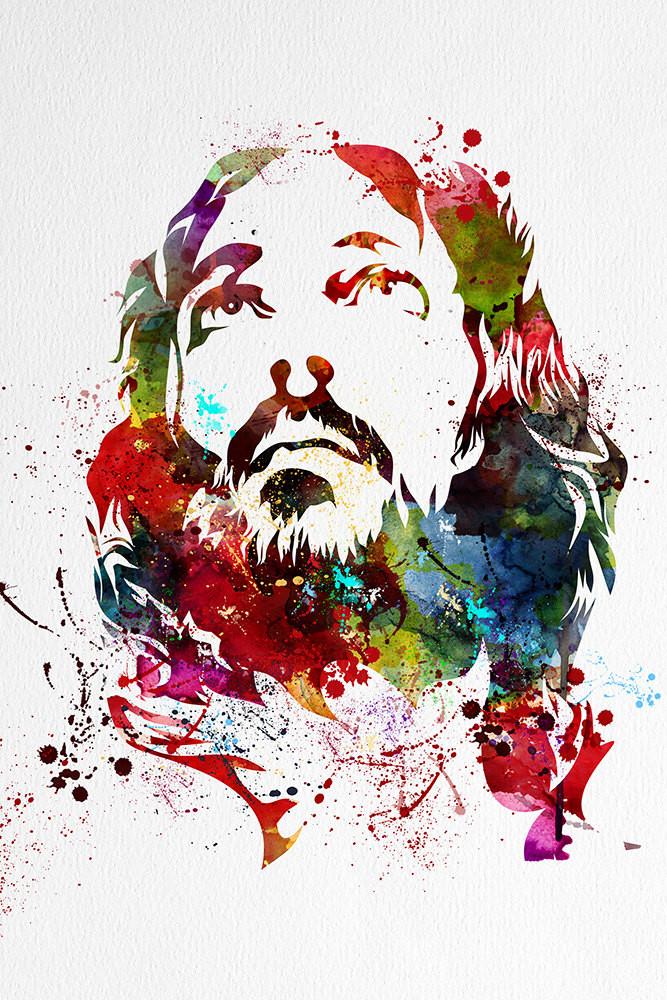 Jesus Watercolor at PaintingValley.com | Explore collection of Jesus