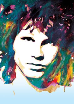 Jim Morrison Watercolor at PaintingValley.com | Explore collection of ...