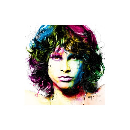 458x458 Jim Morrison By Murciano - Jim Morrison Watercolor