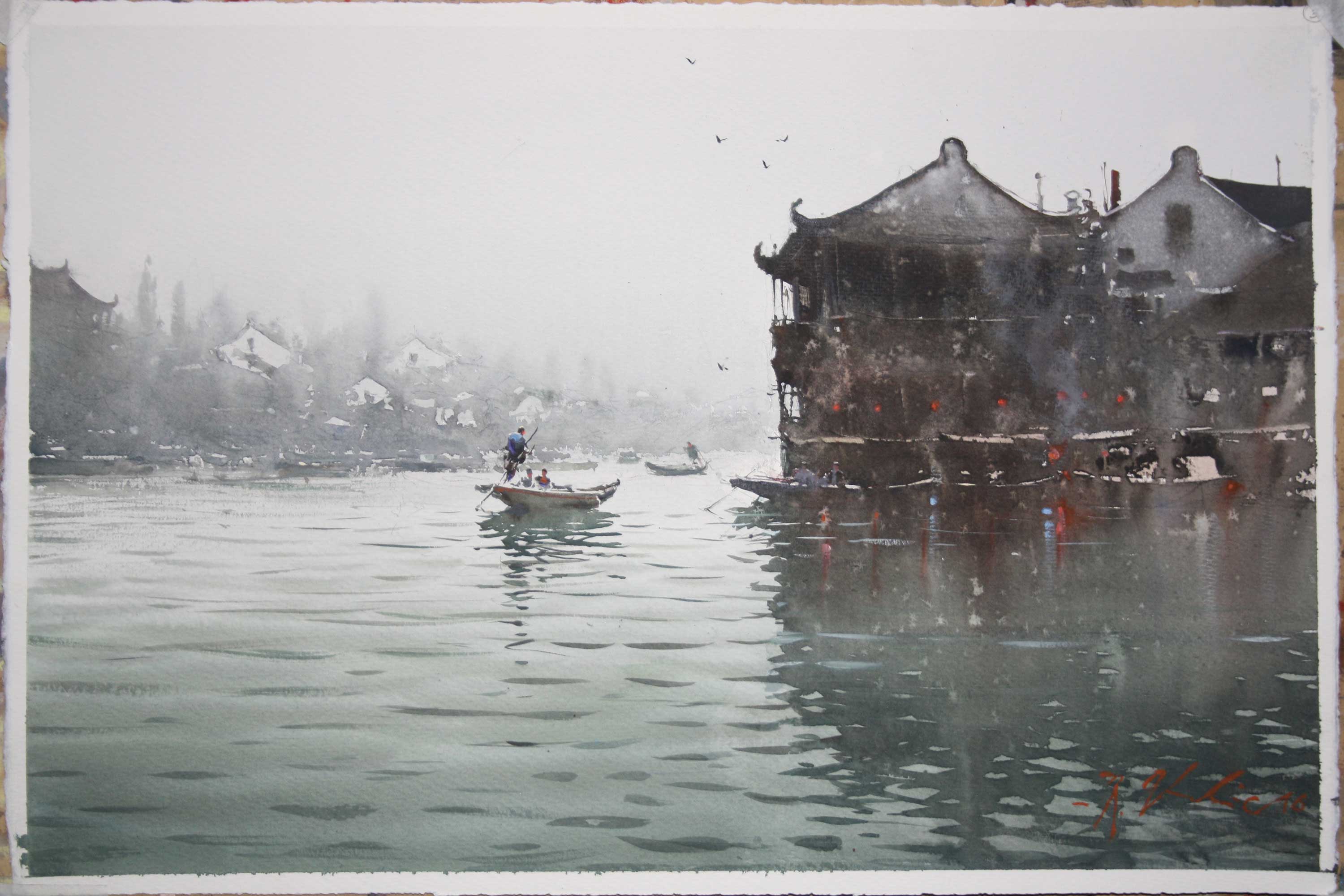 3000x2000 Plein Air Spotlight Joseph Zbukvic - Joseph Watercolor