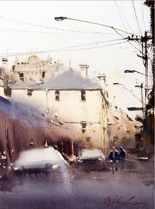 534x719 Watercolor By Joseph Zbukvic - Joseph Watercolor