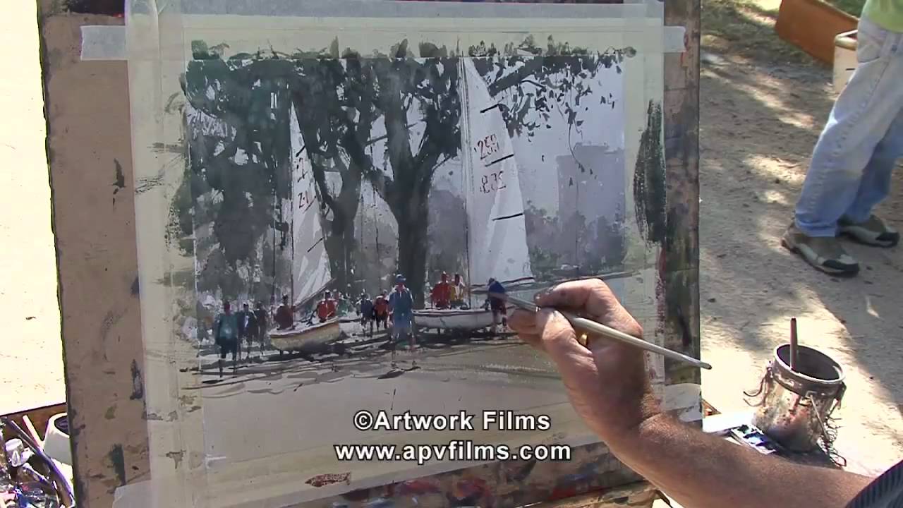 1280x720 Watercolour Impressions Joseph Zbukvic - Joseph Watercolor