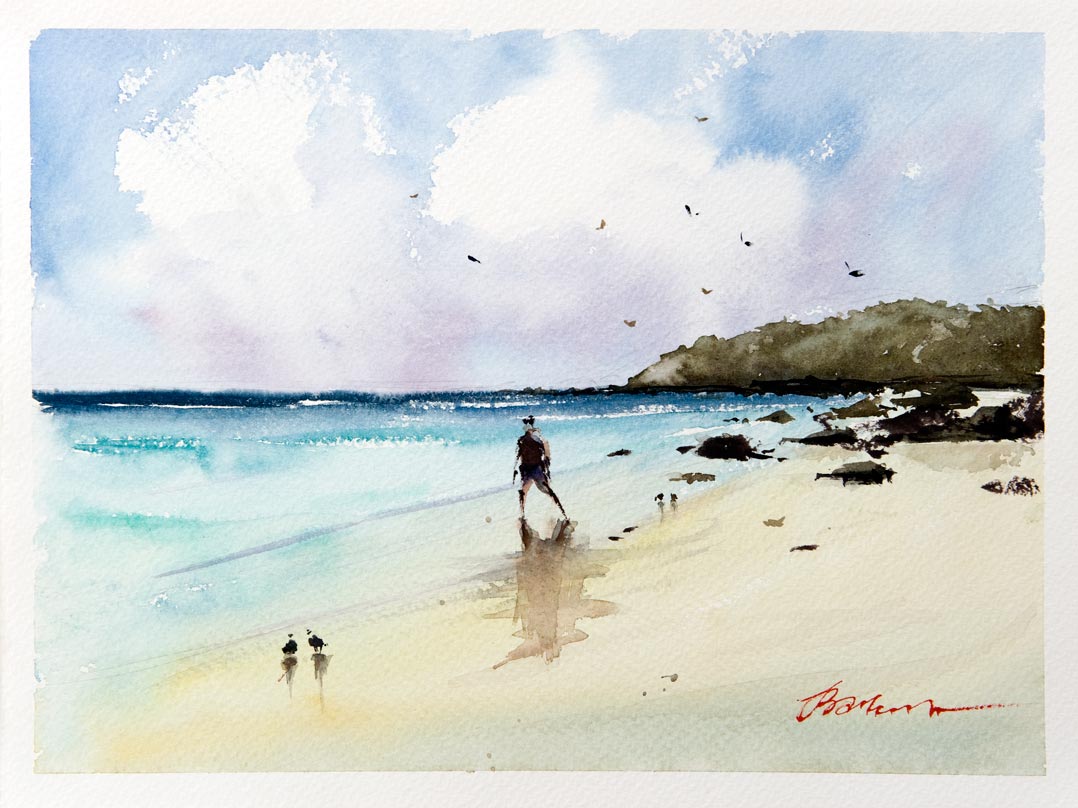 1078x808 When I Met Joseph Zbukvic Part 1 Bakumaart - Joseph Watercolor