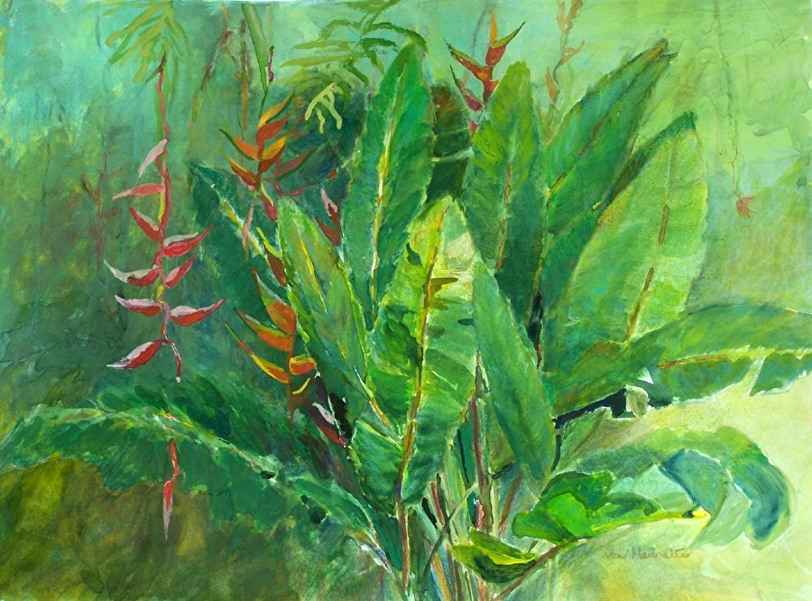 900x666 Portola Art Gallery - Jungle Watercolor