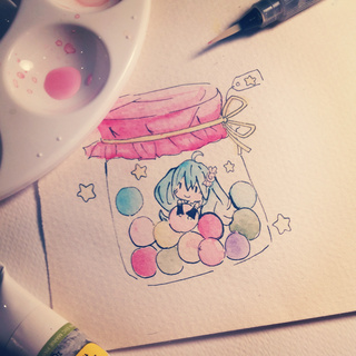 320x320 Doodle~ - Kawaii Watercolor