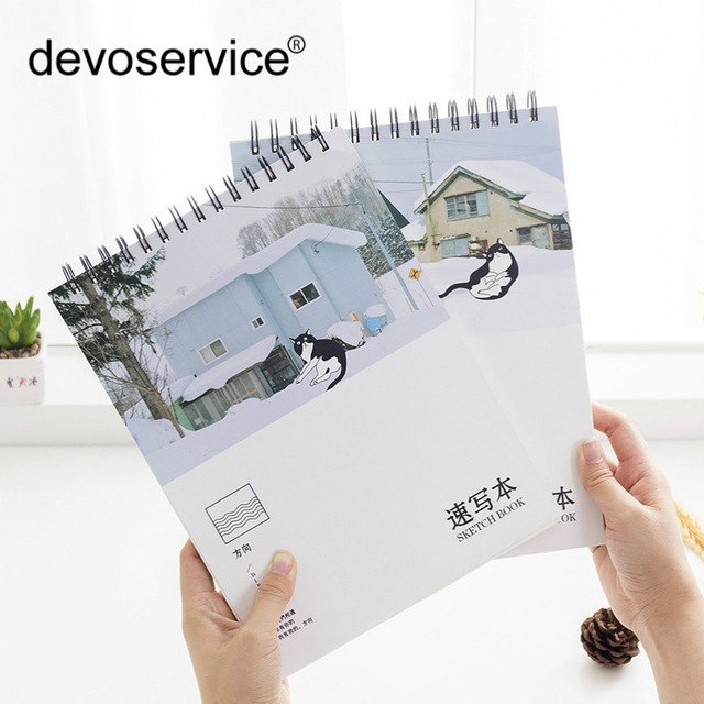 640x640 Buy Direction A4 Sketchbook Fresh Art Sketches - Kawaii Watercolor