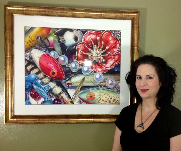 600x502 Water Color Reflections, Kelly Eddington - Kelly Eddington Watercolors