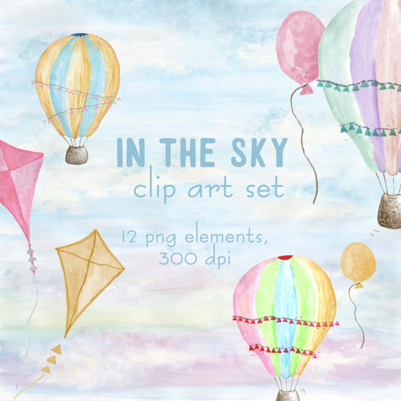 570x570 Kite Clipart Watercolor - Kite Watercolor