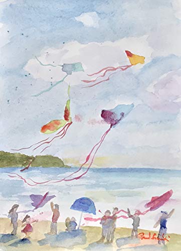 361x500 Kite Festival - Kite Watercolor