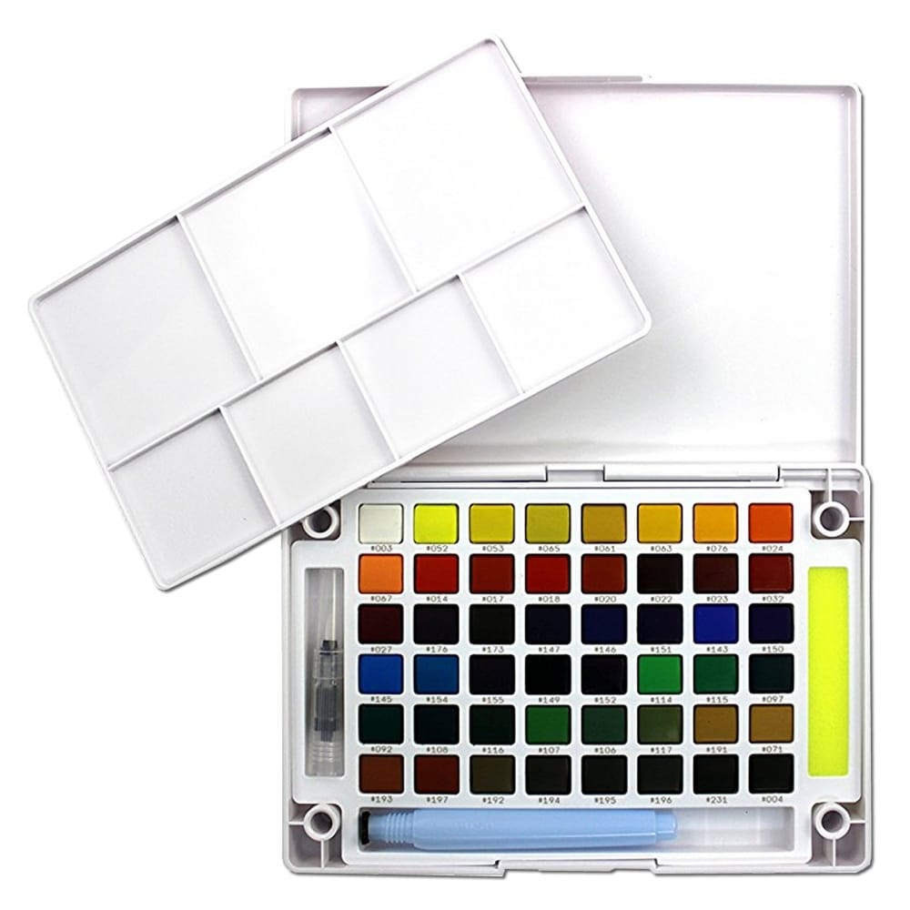 1000x1000 Koi Watercolor Field Sketch Box 48 Piece Set - Koi Watercolor