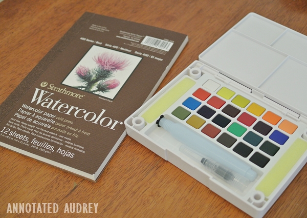 600x425 Review! Koi Water Color Field Sketch Travel Kit Annotated Audrey Art - Koi Watercolor Travel Set