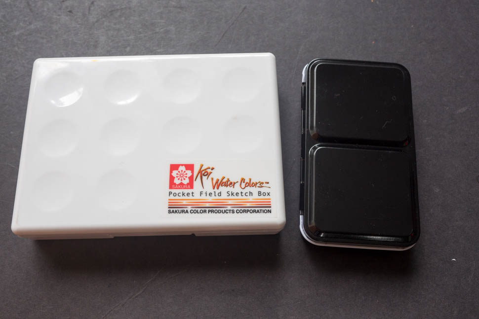 970x647 Review Sakura Koi Watercolor Field Sketch Set Parka Blogs - Koi Watercolor Travel Set