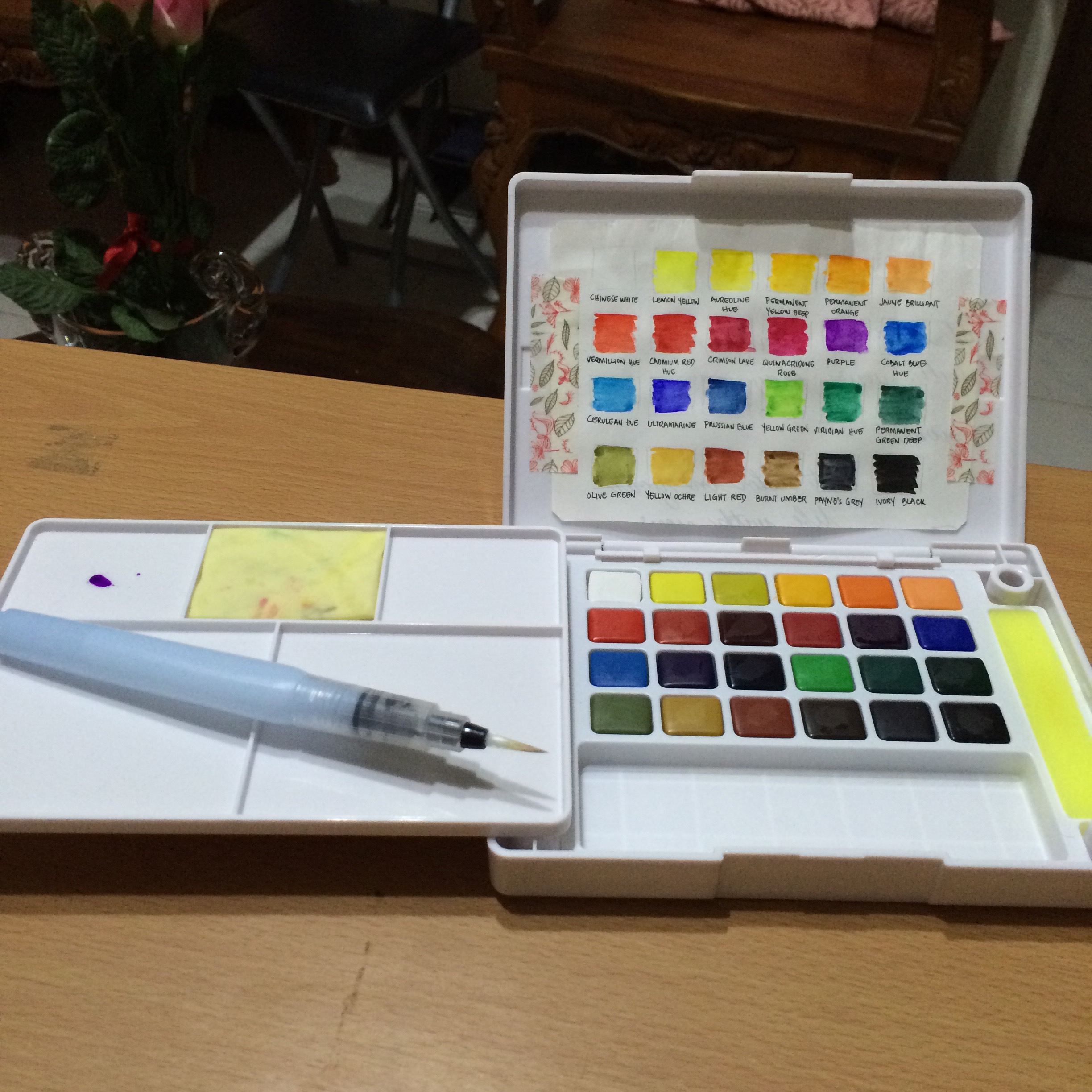 2448x2448 A Review Of The Sakura Koi Watercolor Field Set Pink Meets Black - Koi Watercolor Travel Set