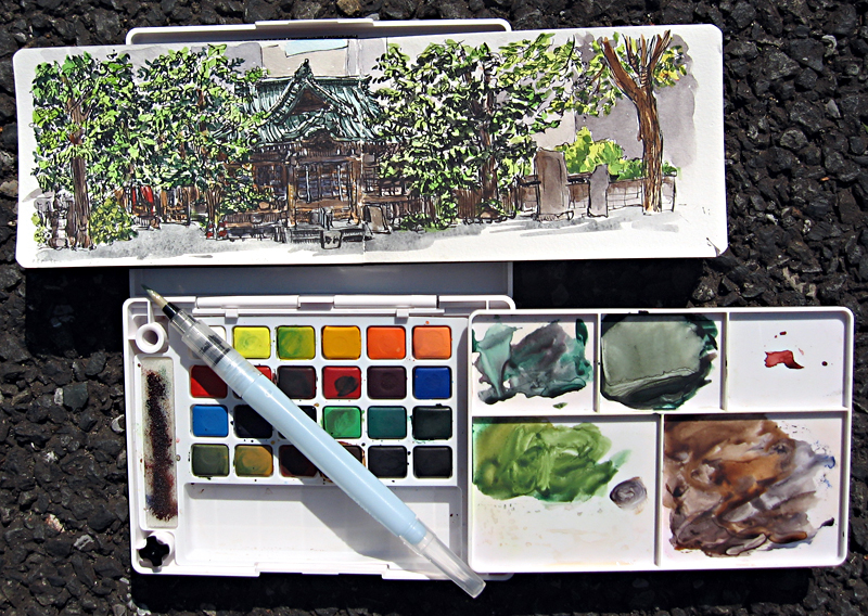 800x568 View Topic - Koi Watercolor Travel Set