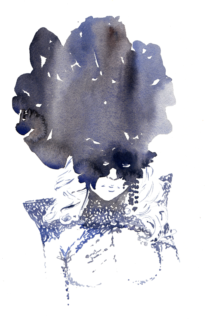 698x1085 Lady Gaga Watercolor No.3 By Korimichele - Lady Gaga Watercolor