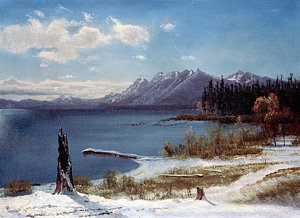 300x218 Lake Tahoe Paintings Fine Art America - Lake Tahoe Watercolor