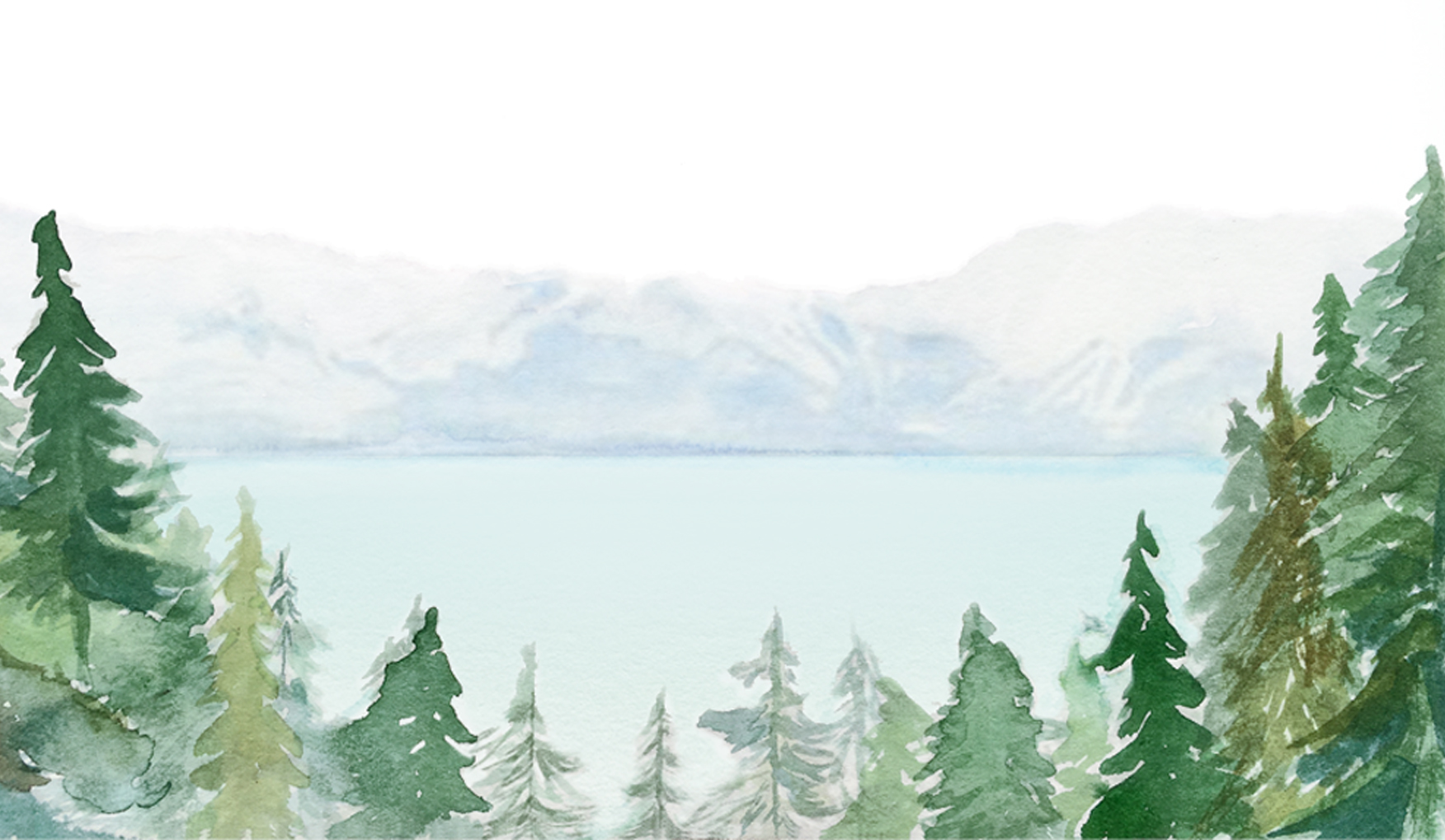 1752x1019 Lo Lake Tahoe Watercolor - Lake Tahoe Watercolor