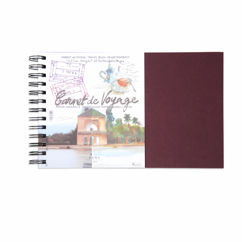 800x800 Lana Watercolour Travel Book - Lana Watercolor Paper