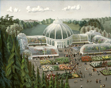 371x294 Design Art, Landscape Architecture, Formal Gardens, New York - Landscape Architecture Watercolor