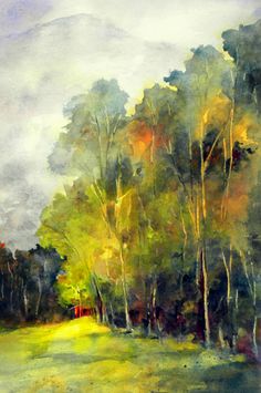 236x355 1645 Best Loose Watercolor Landscapes Images In 2018 - Landscape Watercolor Paintings Gallery